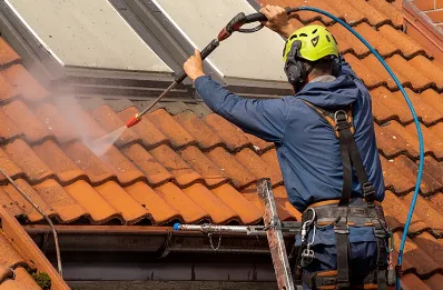 Démoussage et hydrofuge de toiture à Montbert